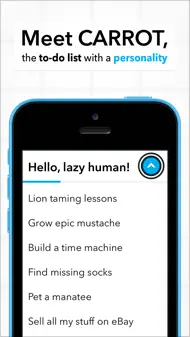 CARROT To-Do iphone bilder 0
