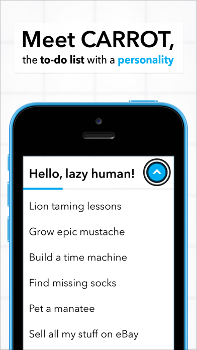 Screenshot #1 for CARROT To-Do