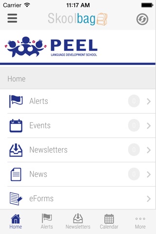 Peel Language Development School - Skoolbag screenshot 2