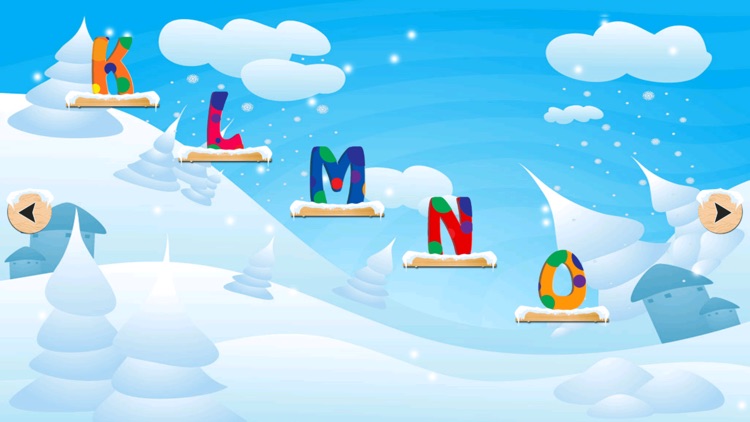 Snowfall ABC's for Toddler and Kindergarten