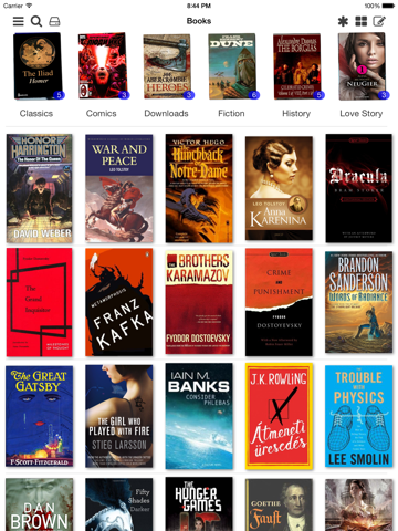 Screenshot #4 pour KyBook - EPub,FB2,PDF,DjVu Reader