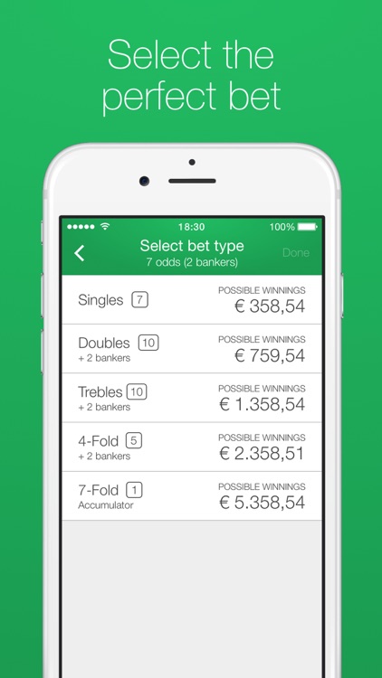 Bet Calculator - Making better playing choices on the move