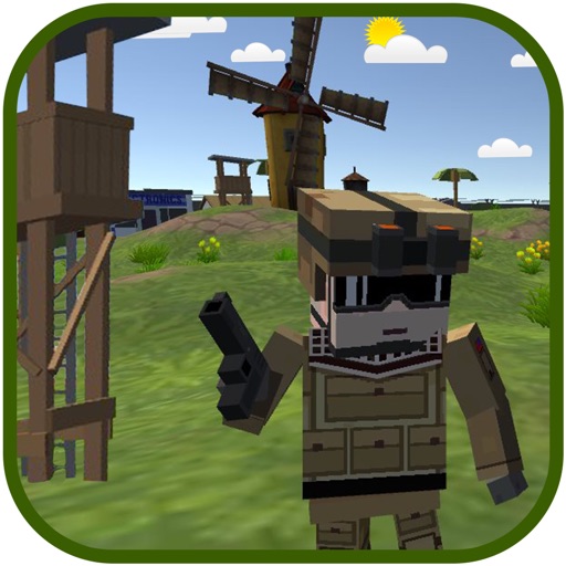 Mine Army Shooter - Craft Shooting iOS App