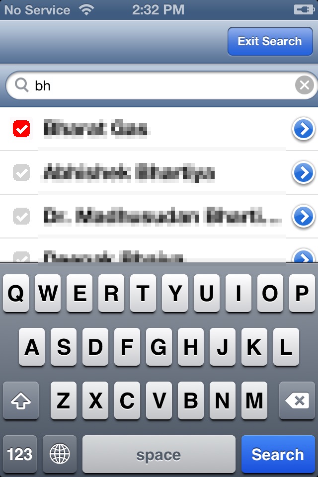 iPhone screenshot