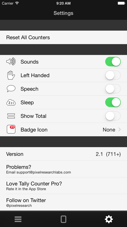#2. Tally Counter Pro (iOS) Podle: Pixel Research Labs, Inc.