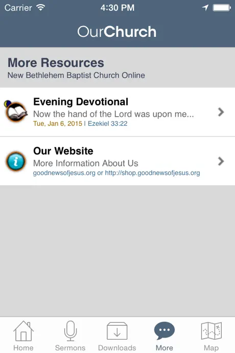 Good News of Jesus