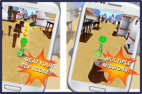 Lizard Run 3D: Speed Dash screenshot 3