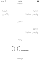 HomeWeather for NetAtmo screenshot