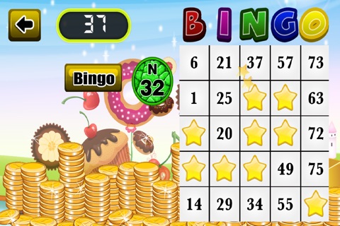 AAA Cookie & Cupcake Mania Bingo - Blast Your Friends and Win Big Game Free screenshot 2