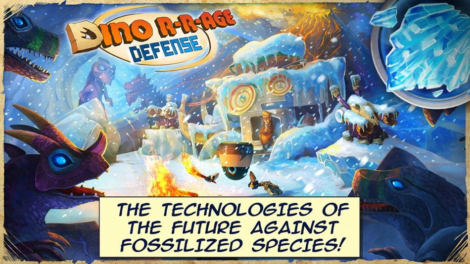 #5. Dino Rage Defense TD (iOS) Podle: 8Floor