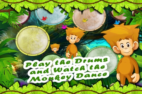 Monkey Baby Drums  - Kids Musical Drumming Station screenshot 3