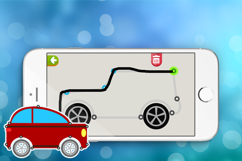 Punto Cars - kids connecting the dots to draw cars screenshot 2