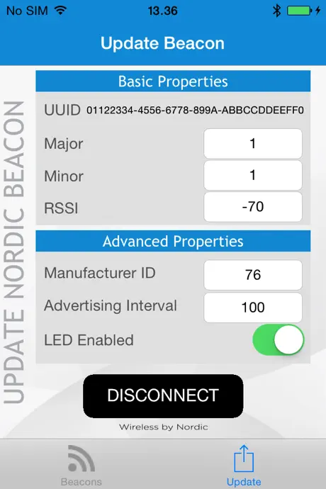 nRF Beacons