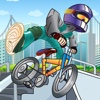 A BMX Trick Mountain Bike Race FREE - Extreme Stunt Jumping Game