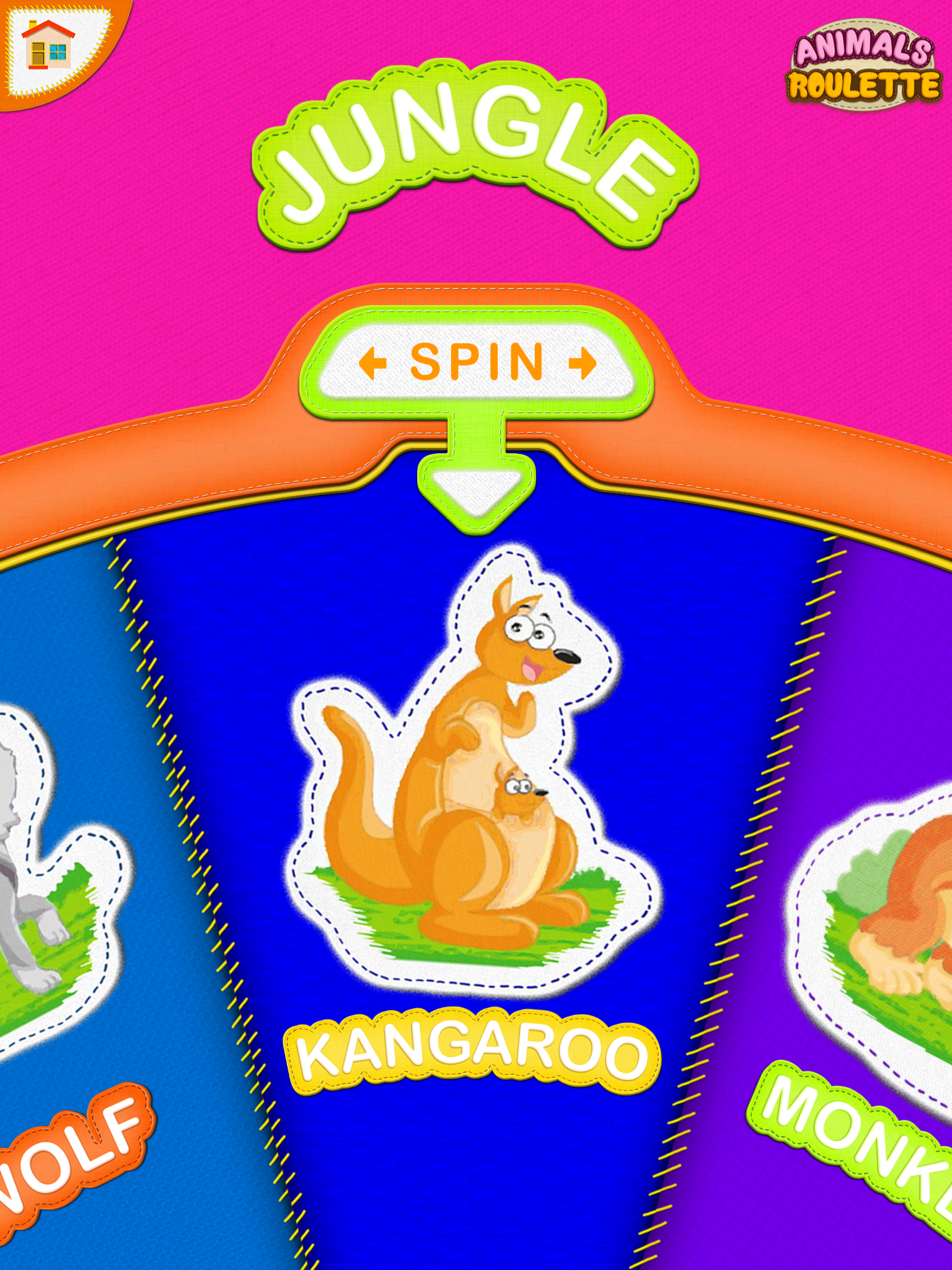 Animals Roulette HD - Sounds and Noises for Kids. screenshot 4