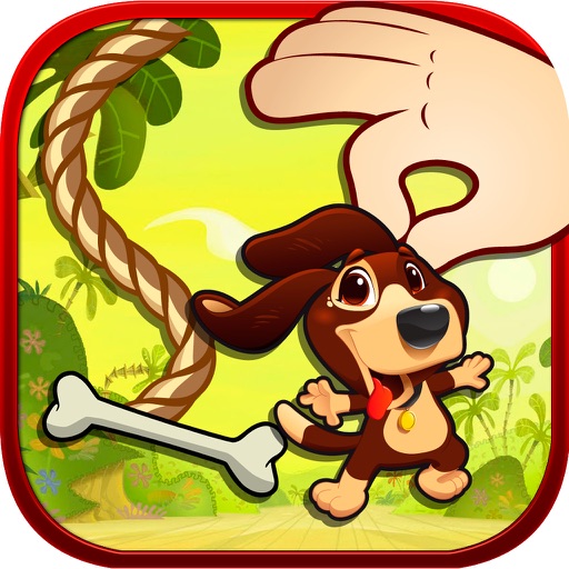 My Swinging Pet - Cute Dog Puzzle Game Icon