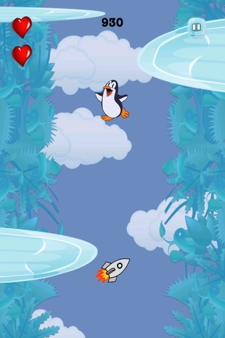 Penguin Plunge - Fast Icy Fall Challenge Free screenshot 3
