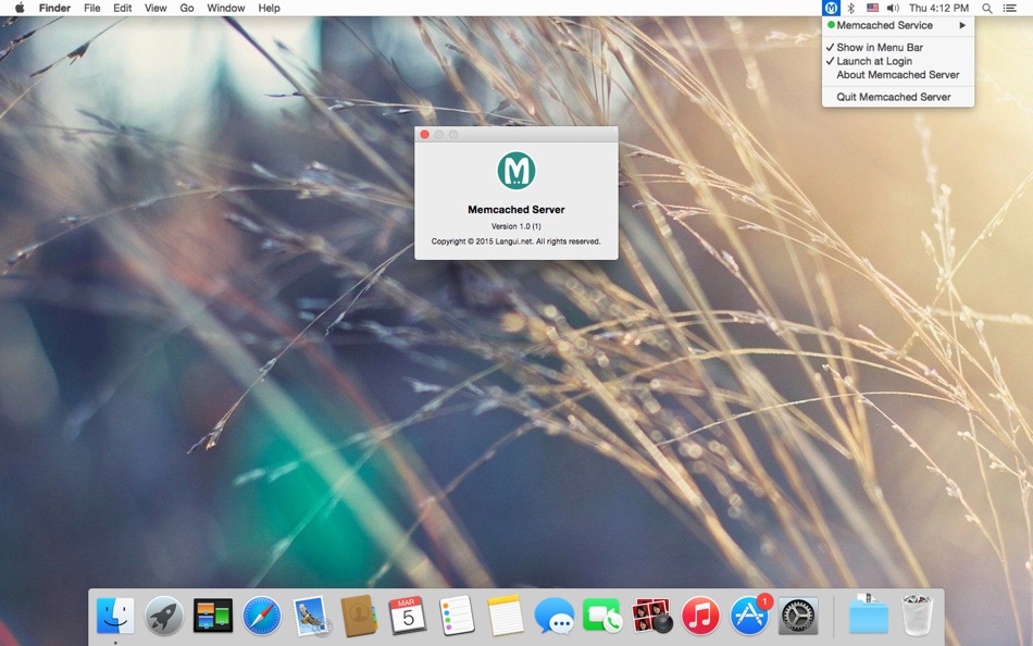 #1. Memcached Server (macOS) 由: 兰桂 吴