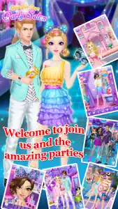 Party Salon - Girls Makeup & Dressup Games screenshot #4 for iPhone