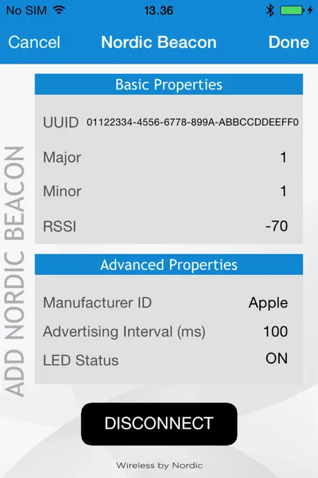 nRF Beacons