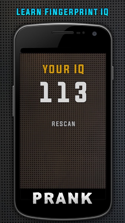 Fingerprint IQ Simulator