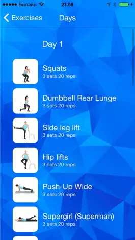 Game screenshot Easy Fitness Workouts for Women apk
