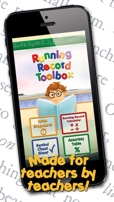 Screenshot #1 pour Running Record Toolbox
