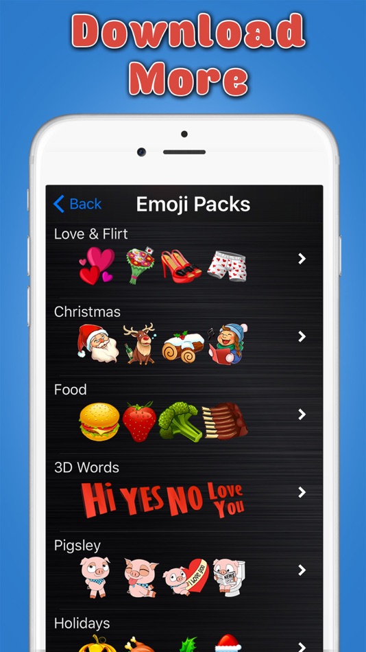 #5. Big Emoji Keyboard - Stickers for Messages, Texting & Facebook (iOS) 게시자: Focused Apps LLC
