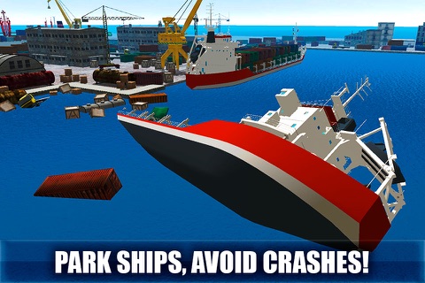 Sea Port Simulator 3D: Ship Parking 3D screenshot 2