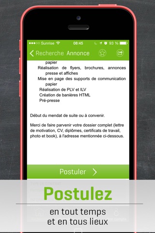 jobup.ch – Emplois en Romandie screenshot 2