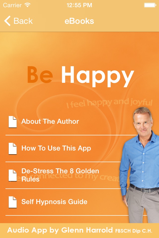 Be Happy - Hypnosis Audio by Glenn Harrold screenshot 4