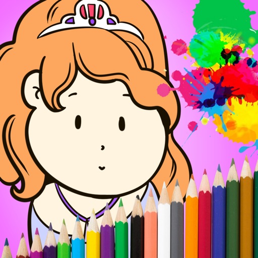 Kids Games Coloring for Sophia the First Icon