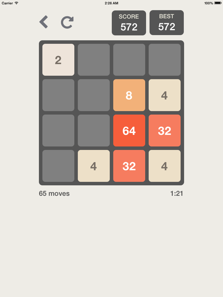 2048 Puzzle For Free !! screenshot 6