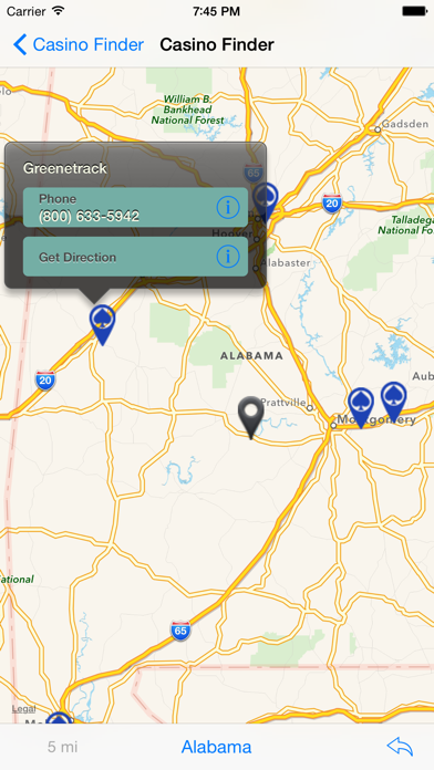 Screenshot #2 pour Casino Finder
