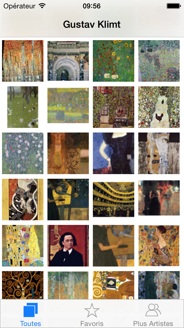 Screenshot #1 pour Klimt 127 œuvres ( HD 100M+ )