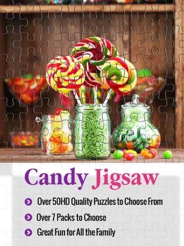 Candy Jigsaw Rush - Puzzle Collection 4 Kids Box
