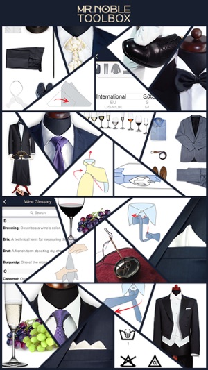 Gentleman Tools - How to Tie a Tie, Size Converter, Dress Co(圖1)-速報App