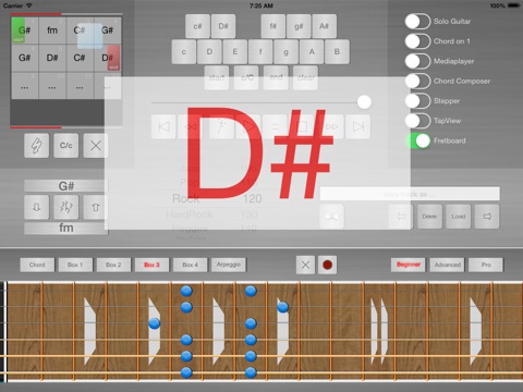 Guitar Scale Trainer Pro + Backing Tracks Creator screenshot 4