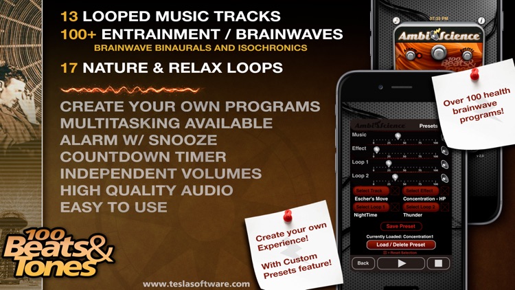 100 Binaural Beats and Isochronic Tones! | AmbiScience™