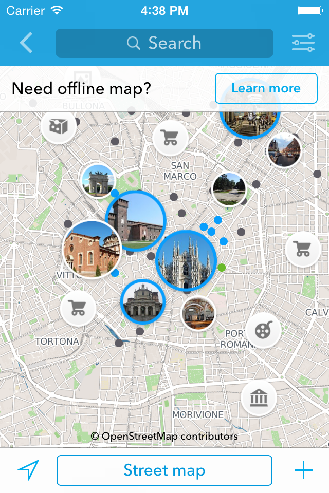 Milan Trip Planner Travel Guide and Offline City Map