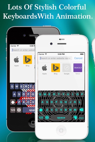 Color Keyboards for iOS 8 - Live Animated Keyboard screenshot 3