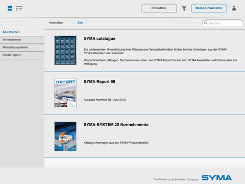 SYMA screenshot 2