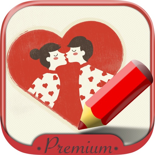 Create love cards with stickers and photos - Premium