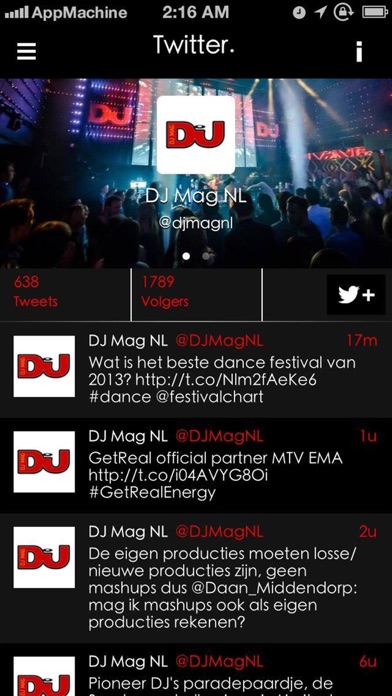 Screenshot #3 pour DJ Mag NL.