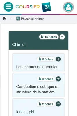 Game screenshot Cours.fr 3e apk