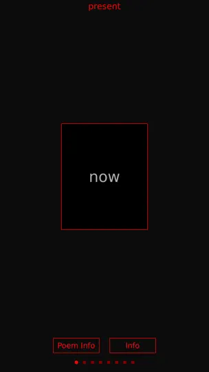 Captura de pantalla de Tiny Poems en iPhone 1