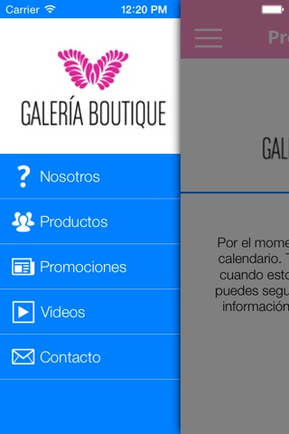 Galería Boutique screenshot 2