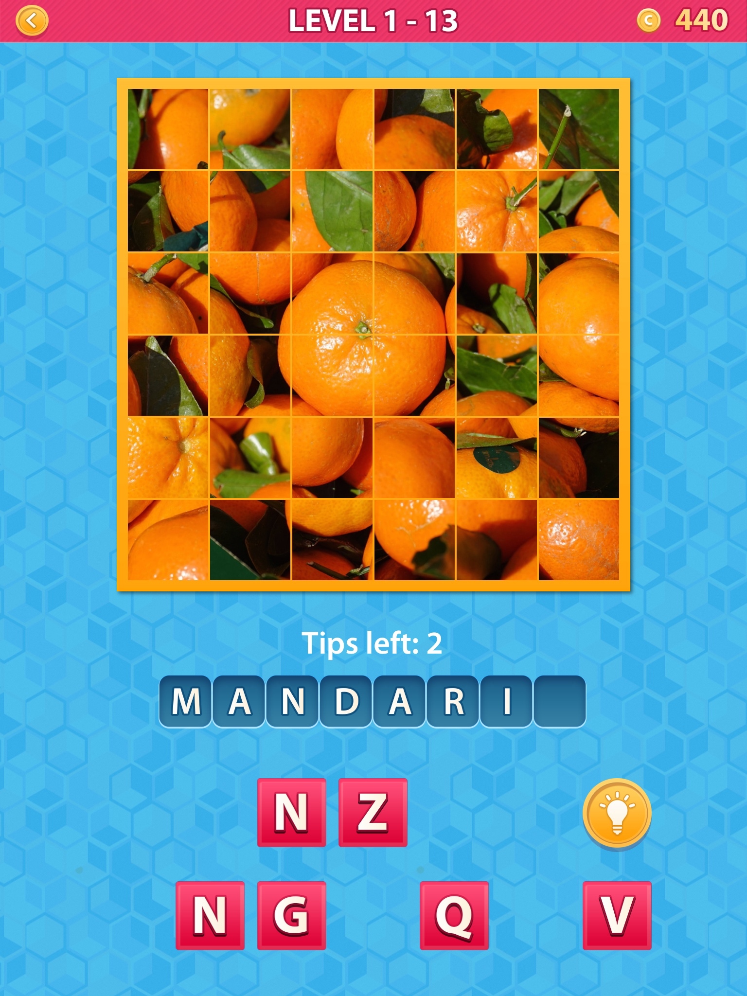 Mosaic - trivia image quiz and word puzzle game to guess words by small parts of images