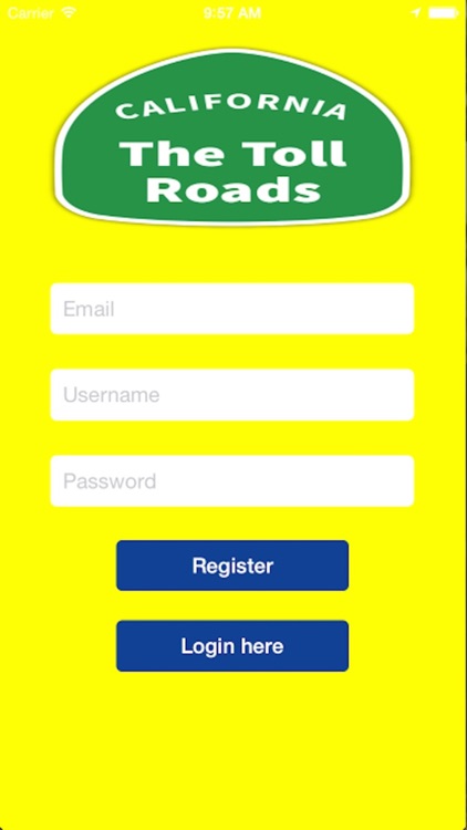 The Toll Roads App