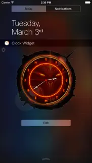 alarm clock widget iphone screenshot 3